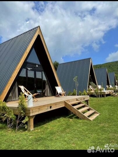 Дом А-фрейм/ A-frame теугольный 
