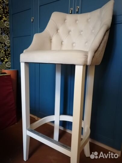 Стул барный дерево