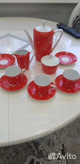 Кофейный сервиз Кахла винтаж