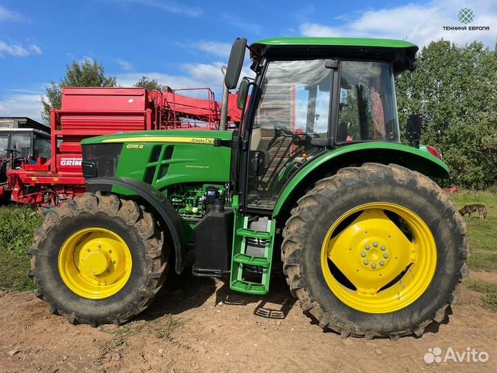 Трактор John Deere 6135B, 2020