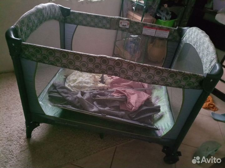 Манеж кровать