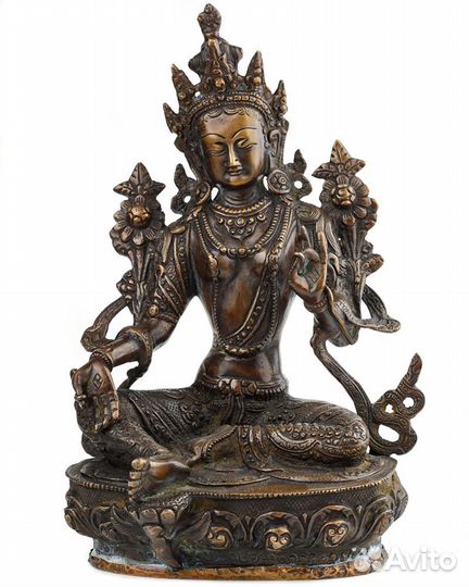 Зеленая Тара (31 см) бронзовая