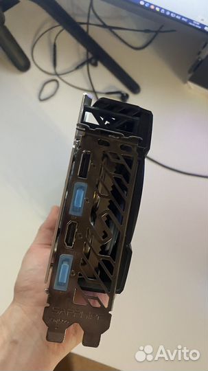 Видеокарта sapphire rx6700xt nitro12gb на гарантии