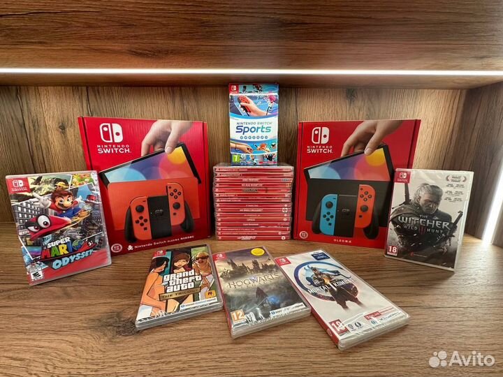 Картриджи на Nintendo Switch