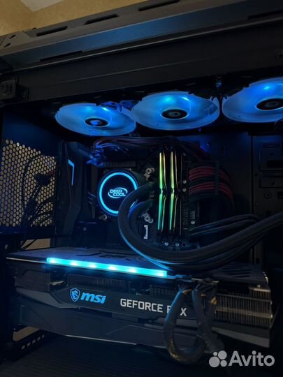 Игровой пк rtx 3060 ti core i7 9700f