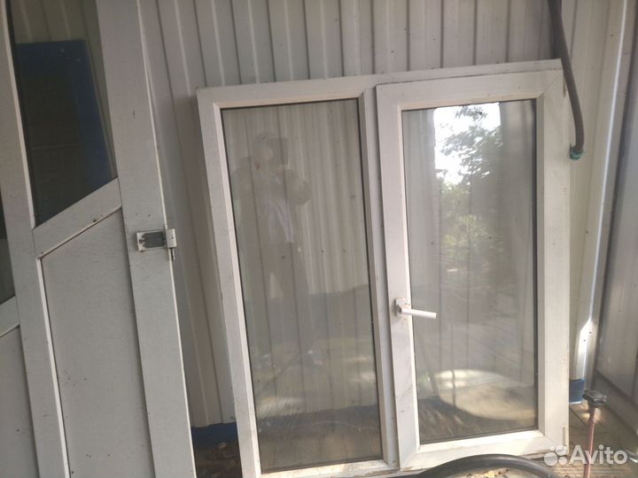 Балконная пластиковая дверь 800 х 2000 мм