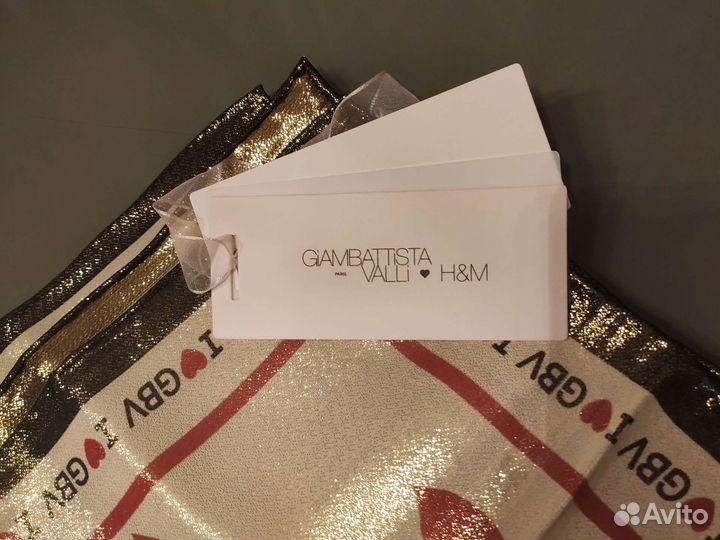 Новый платок шелковый H&M Giambattista Valli