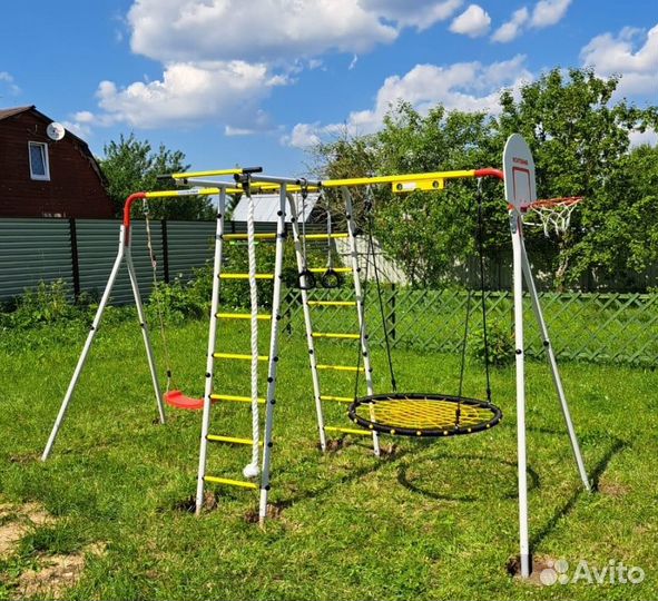 Детский уличный спортивный комплекс для дачи