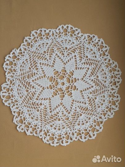 Салфетки вязаные крючком