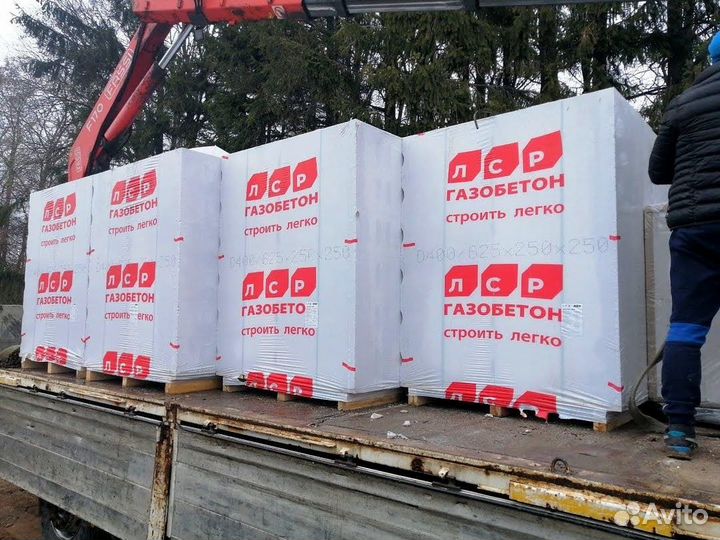 Газобетонные блоки лср D300