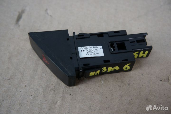 Накладка Торпедо Центральная Mazda 6 GH 07-2012