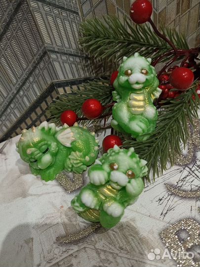 Мыло дракончики