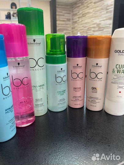 Шампунь, кондиционер, стайлинг, укладка