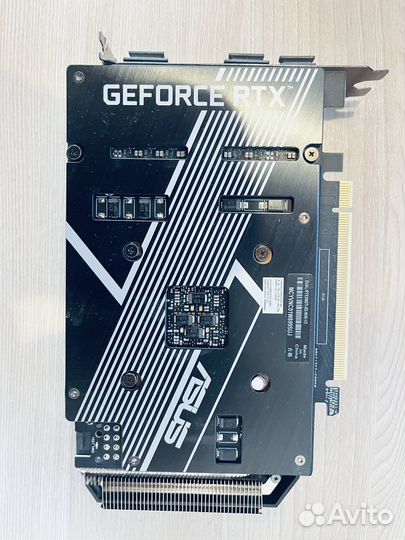 Видеокарта asus GeForce RTX 3060 Ti Dual mini OC E