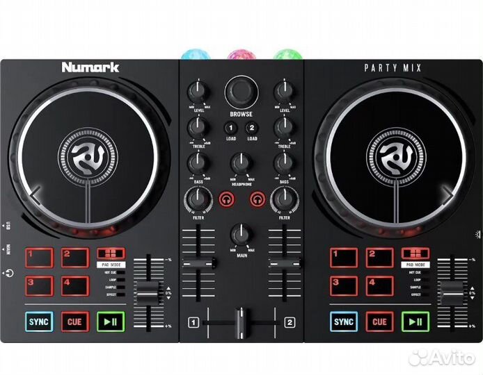 Диджейский контролер Numark Party Mix II