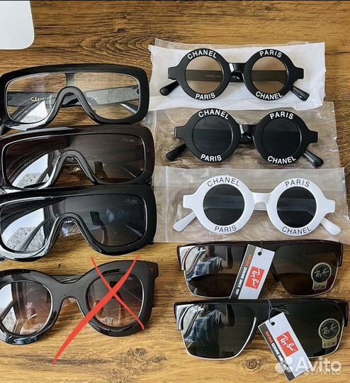 Очки Celine Ray Ban и Chanel детские