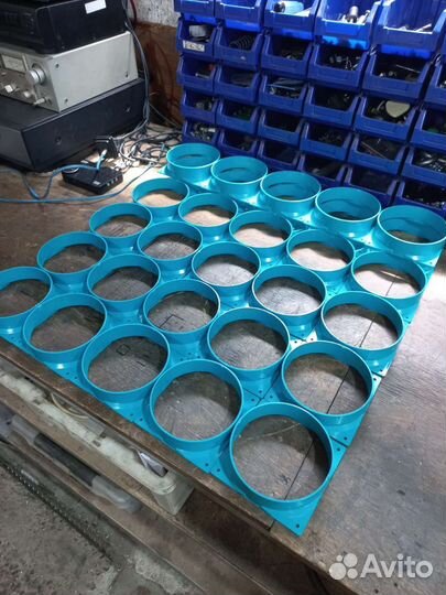 Фланцы 120х120 ABS литьевые (лот 6шт.)