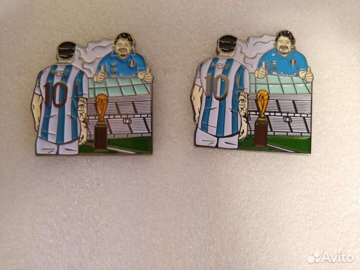 Значки футбол чемпионат мира, сборная Аргентин