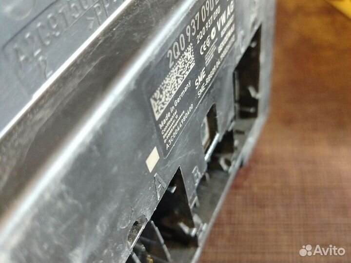 Блок комфорта шкода рапид