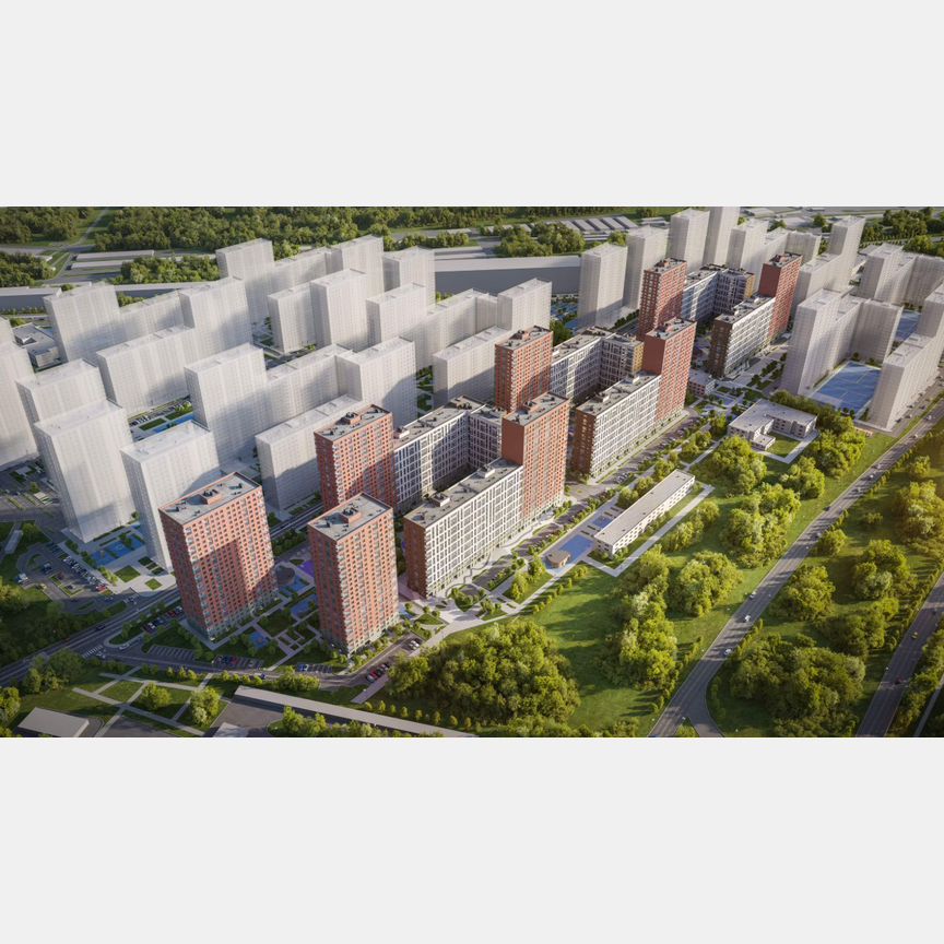 3-к. квартира, 56,9 м², 22/25 эт.