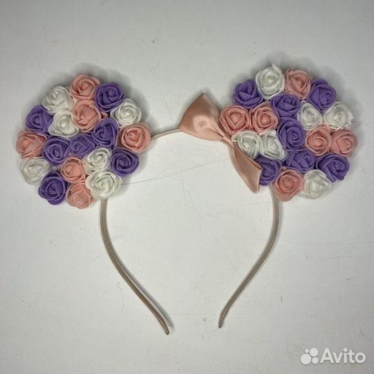 Ободок с цветами