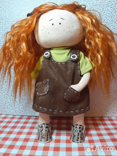 Игровая текстильная кукла