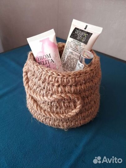 Джутовая шкатулка, отличный подарок