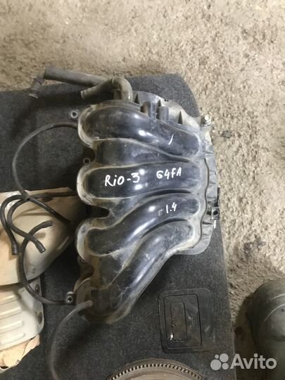 Коллектор выпускной Kia RIO 3, G4FA