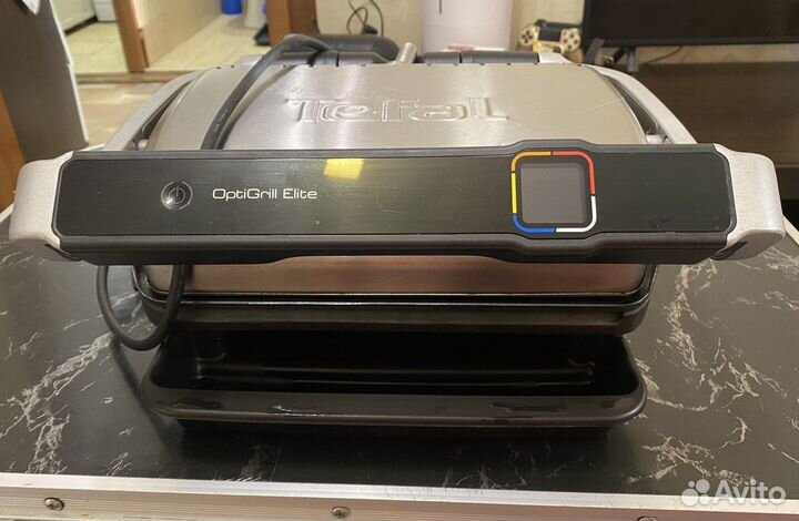Умный электрогриль Tefal Optigrill Elite GC750D30