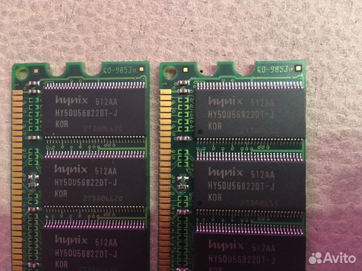 Оперативная память Hynix DDR333 2x256Mb CL2.5
