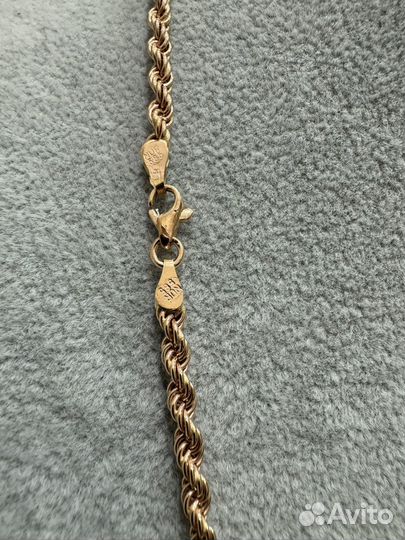 Золотая цепь веревка 12.1гр