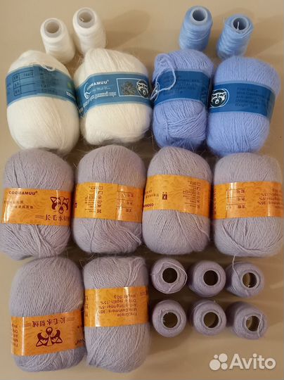 Пряжа из пуха норки