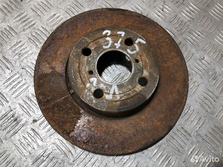 Диск тормозной передний Toyota Yaris 2005 2011