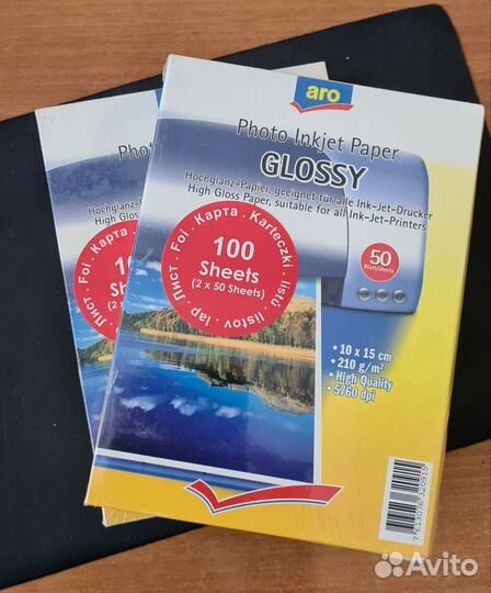 Бумага для фотопринтера 10х15 210 g/m