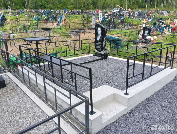 Благоустройство мест захоронений, кремация