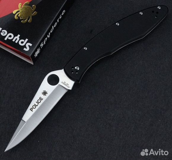 Нож spyderco police