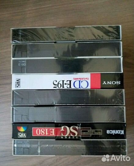 Видеокассеты чистые для коллекции или по прямому н