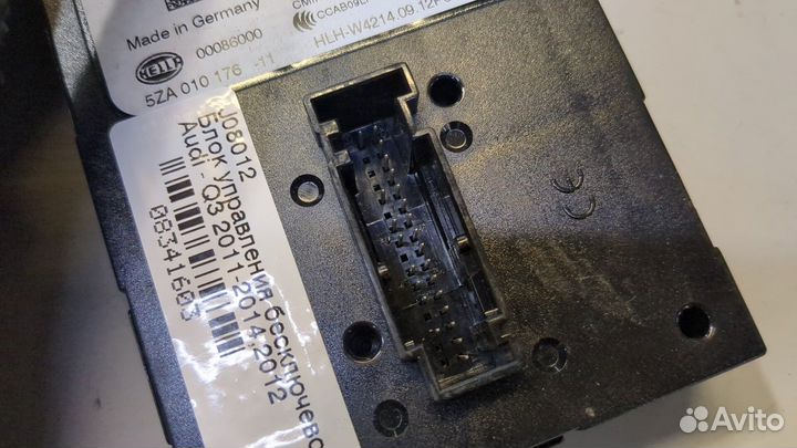 Блок управления бесключевого доступа Audi Q3, 2012