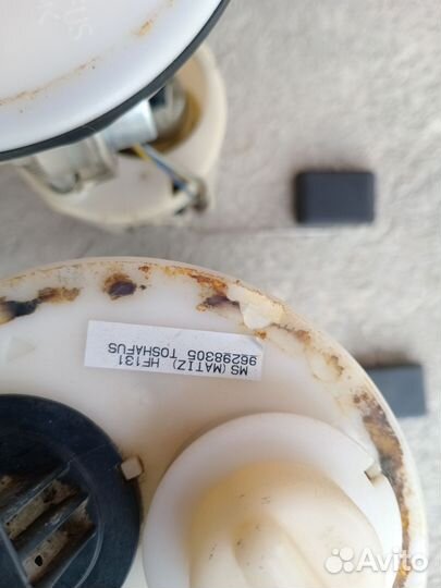 Бензонасос на daewoo matiz