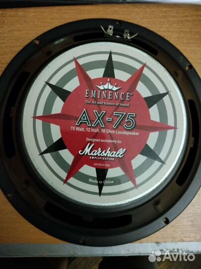 Гитарный динамик Eminence AX-75 12 дюймов, 16 Ом