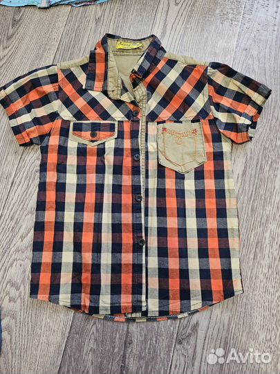 Рубашки для мальчика 110-116