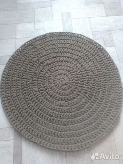 Коврик ручной работы, 100 хлопок, на заказ