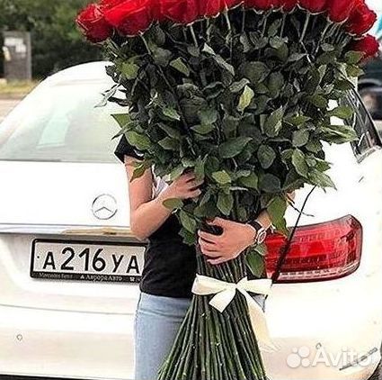 Высокие розы Гигантские розы Доставка цветов