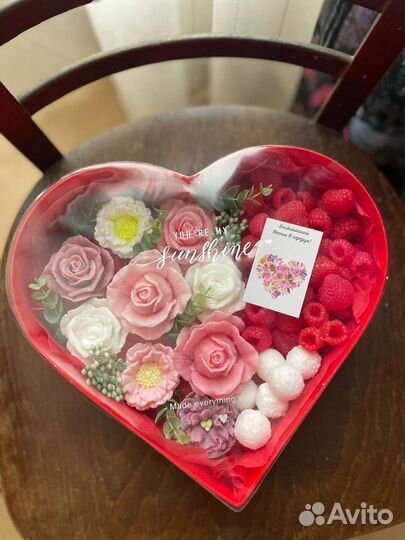 Букеты, наборы из мыла, ручная работа