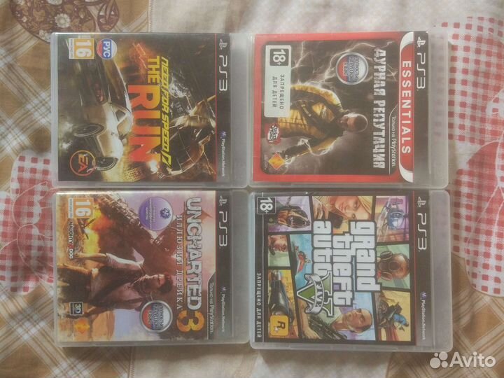 Диски(лицензия) на Ps3