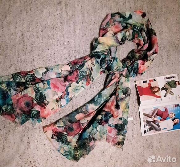 Шарфы платки палантины