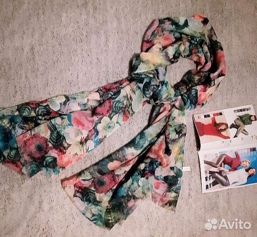 Шарфы платки палантины