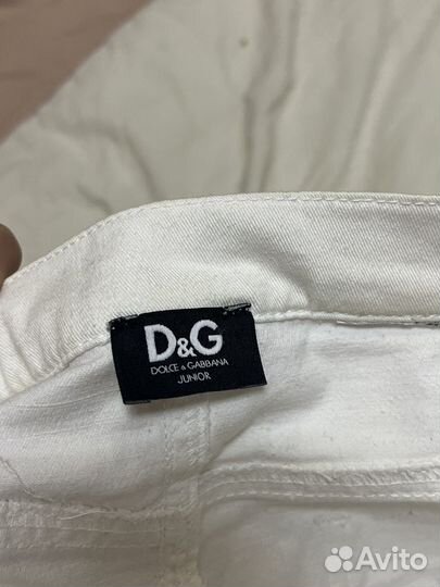 Джинсовая мини юбка D&G