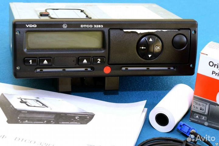 Тахограф VDO3283-скзи с картой