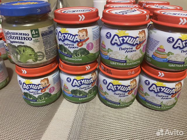 Агуша овощное пюре